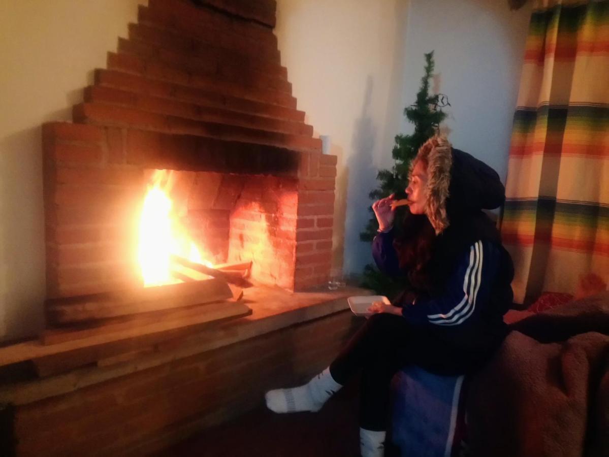 Cabana Con Banera Y Chimeneas En Puesta De Sol El Pacifico エクステリア 写真