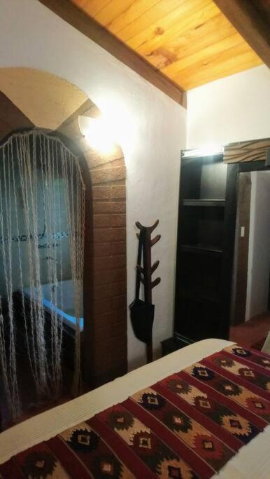 Cabana Con Banera Y Chimeneas En Puesta De Sol El Pacifico エクステリア 写真