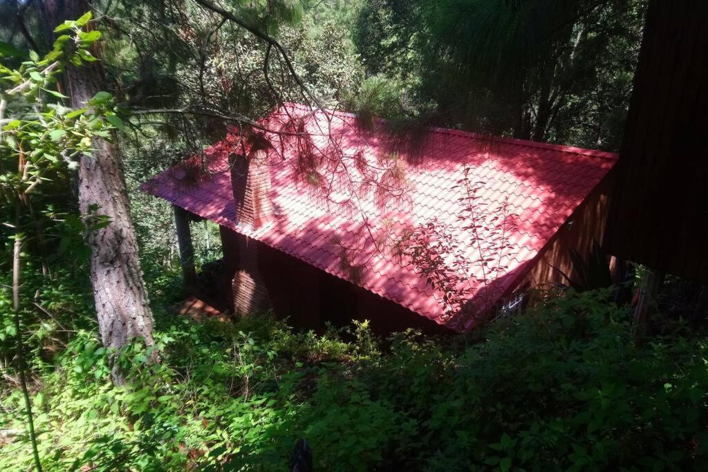 Cabana Con Banera Y Chimeneas En Puesta De Sol El Pacifico エクステリア 写真