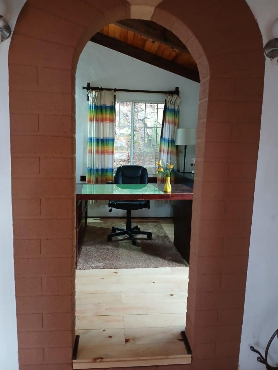 Cabana Con Banera Y Chimeneas En Puesta De Sol El Pacifico エクステリア 写真